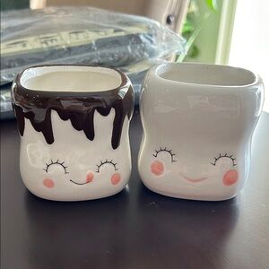 Cute marshmallow mugs